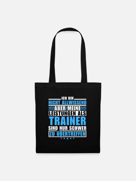Unmatched performance as a coach - Tote Bag - black
