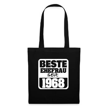 Amoureux 1968 - Sac en tissu - noir - Devant