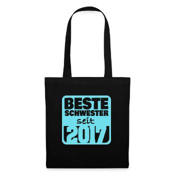 Frères et sœurs 2017 - Sac en tissu - noir - Devant