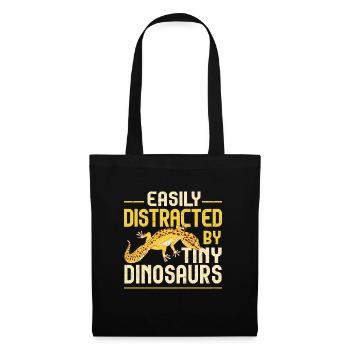 Leopard Gecko Lizard Reptiles Herpetologist - Tote Bag - black - Front