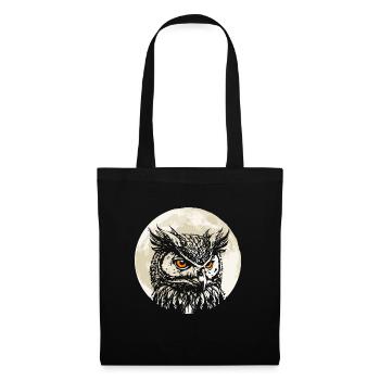 Owl Forest Night Wildlife Birds Nature - Tote Bag - black - Front