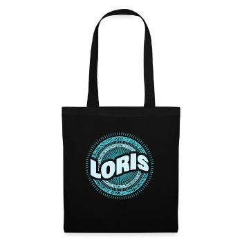 Geschenk für Loris - Stoffbeutel - Schwarz - Vorne