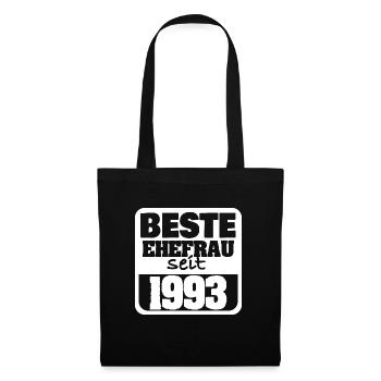 Femme 1993 - Sac en tissu - noir - Devant
