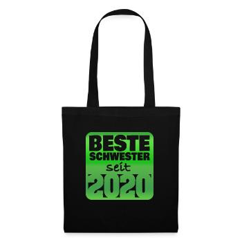 2020 - Sac en tissu - noir - Devant