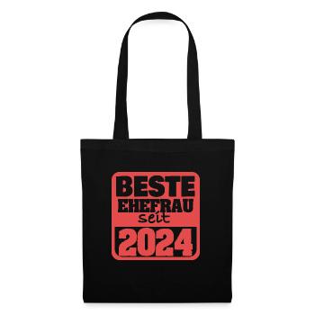 Ehe 2024 - Stoffbeutel - Schwarz - Vorne