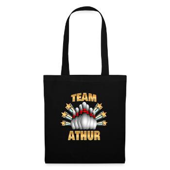 Bowling Athur - Tote Bag - black - Front