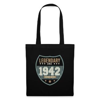 anniversary 1942 legendary 80 years - Tote Bag - black - Front
