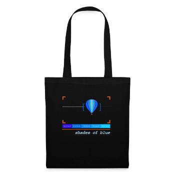Blue - Stoffbeutel - Schwarz - Vorne