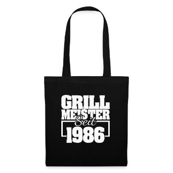 Grillades 1986 - Sac en tissu - noir - Devant