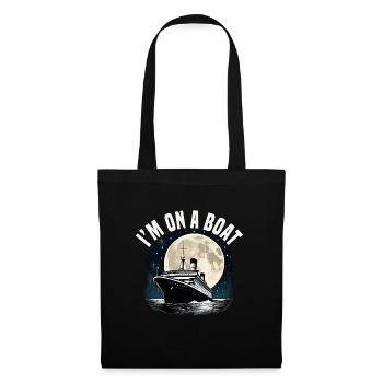 Im On A Boat Cruise Ship Vacation Group Matching - Tote Bag - black - Front