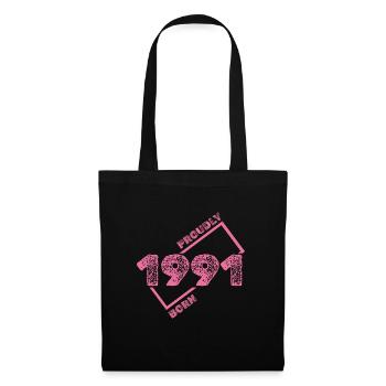 Born in 1991 - Tote Bag - black - Front