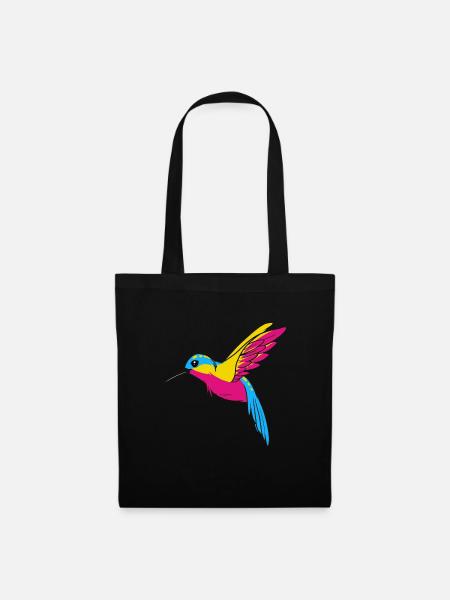 Pansexual Pride Funny Design Colors by PANSEXUAL - Tote Bag - black