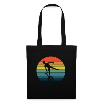 Unicycle Unicyclist Unicycling Unicycling - Tote Bag - black - Front