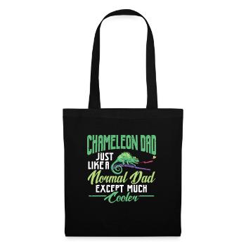 Herpétologiste des reptiles lézards caméléons - Sac en tissu - noir - Devant