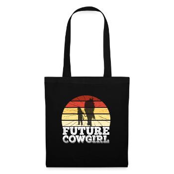 Future Western Halter Horse - Tote Bag - black - Front