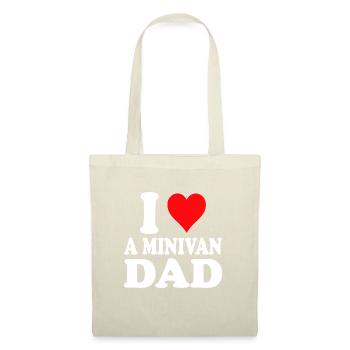 Minivan Dad's Lifestyle Dad drives Minivan Daddy - Tote Bag - nature - Front