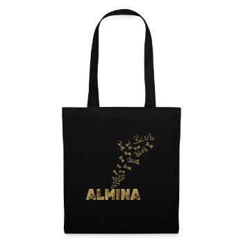Fishing for Almina boat sailing - Tote Bag - black - Front