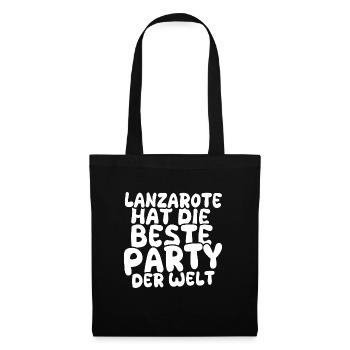 Holiday destination Lanzarote - Tote Bag - black - Front
