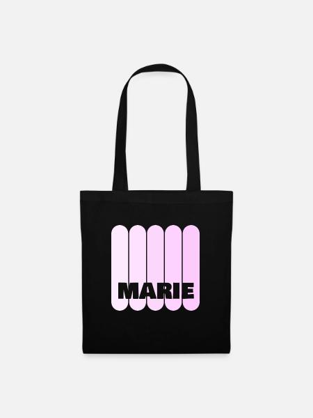 Marie - Stoffbeutel - Schwarz