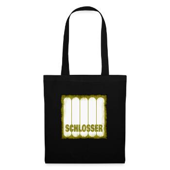 Schlosser - Stoffbeutel - Schwarz - Vorne
