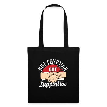 Pas égyptien mais un voyageur de campagne solidaire - Sac en tissu - noir - Devant