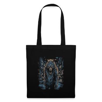 Dog Wolf Werewolf Cerberus Hellhound myth - Tote Bag - black - Front