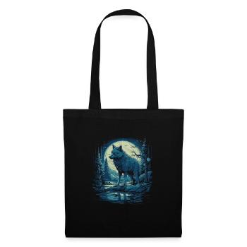 Mythe du chien-loup-garou, Cerberus, Hellhound - Sac en tissu - noir - Devant