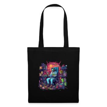 Monster Monster Demon Devil Vampire Guhl Zombie - Tote Bag - black - Front