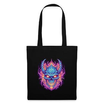 Monster Monster Demon Devil Vampire Guhl Zombie - Sac en tissu - noir - Devant