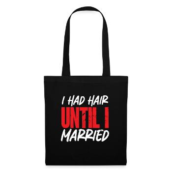 Bald Head Baldness Beard Bald Head - Tote Bag - black - Front