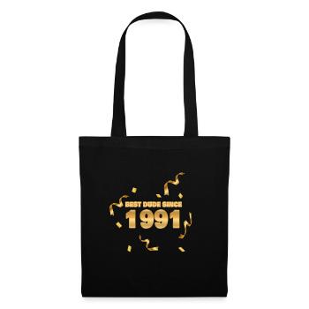 1991 - Sac en tissu - noir - Devant