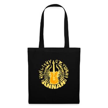 Gitarre Annah - Stoffbeutel - Schwarz - Vorne