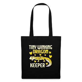Leopard Gecko Lizard Reptiles Herpetologist - Tote Bag - black - Front