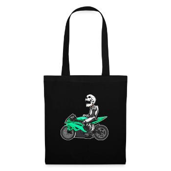 Motorcycle Lifestyle / Motorcycle / Motorcycle biker - Tote Bag - black - Front