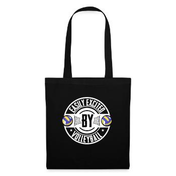 Spiker Funny Easily Excited By Volleyball Player B - Tote Bag - black - Front