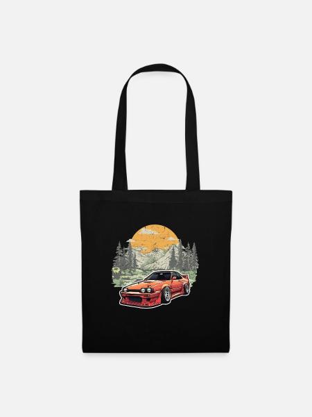 Jdm / Tuning / Turbolader / Felgen / Chiptuning - Stoffbeutel - Schwarz