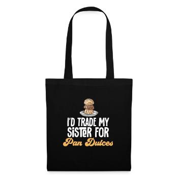 Concha Hispanic Mexican Pan Dulce - Tote Bag - black - Front