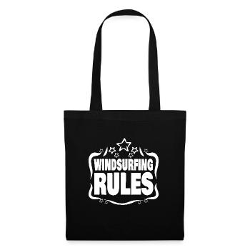 Gift for Windsurfing - Tote Bag - black - Front