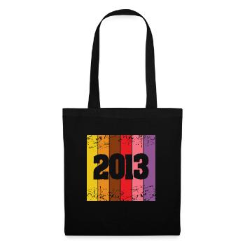 2013 - Stoffbeutel - Schwarz - Vorne