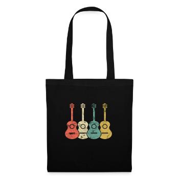 Ukulélé Soprano-ukulélé - Sac en tissu - noir - Devant