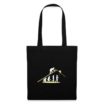 Ouvrier Evolution Couvreur - Sac en tissu - noir - Devant