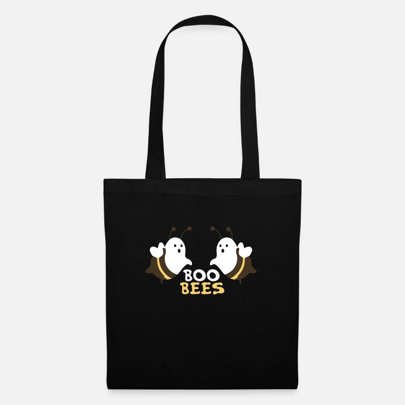 Halloween - Boo Bees lustiges Geschenk - Stoffbeutel - Schwarz