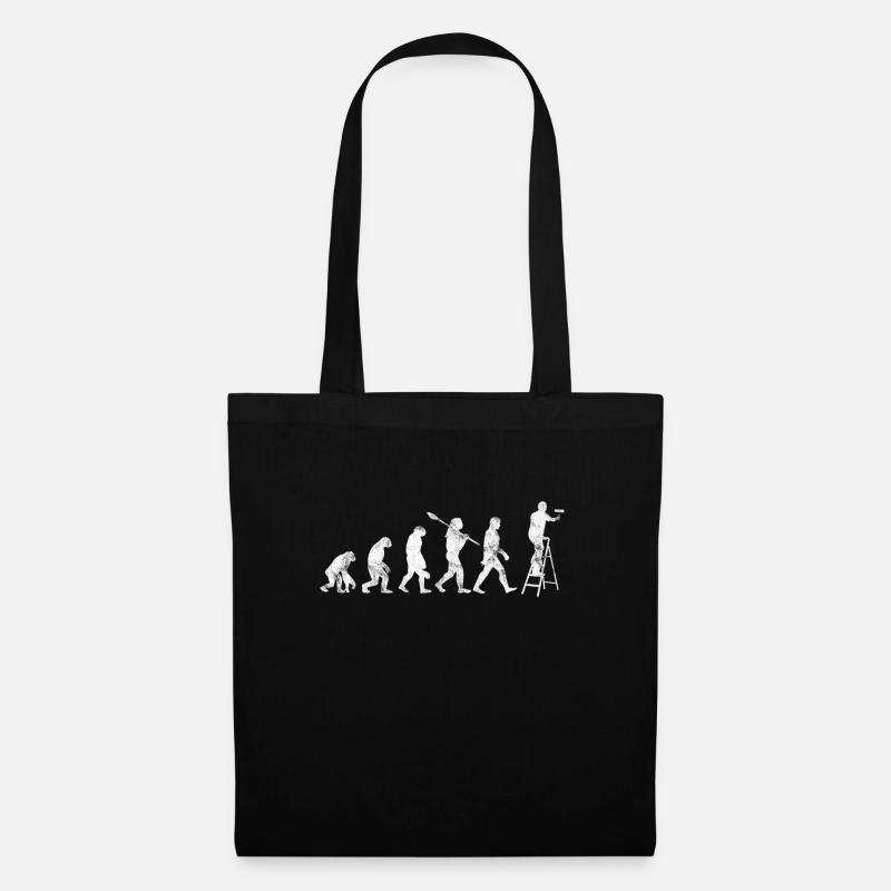 Maler & Lackierer Evolution - Stoffbeutel - Schwarz