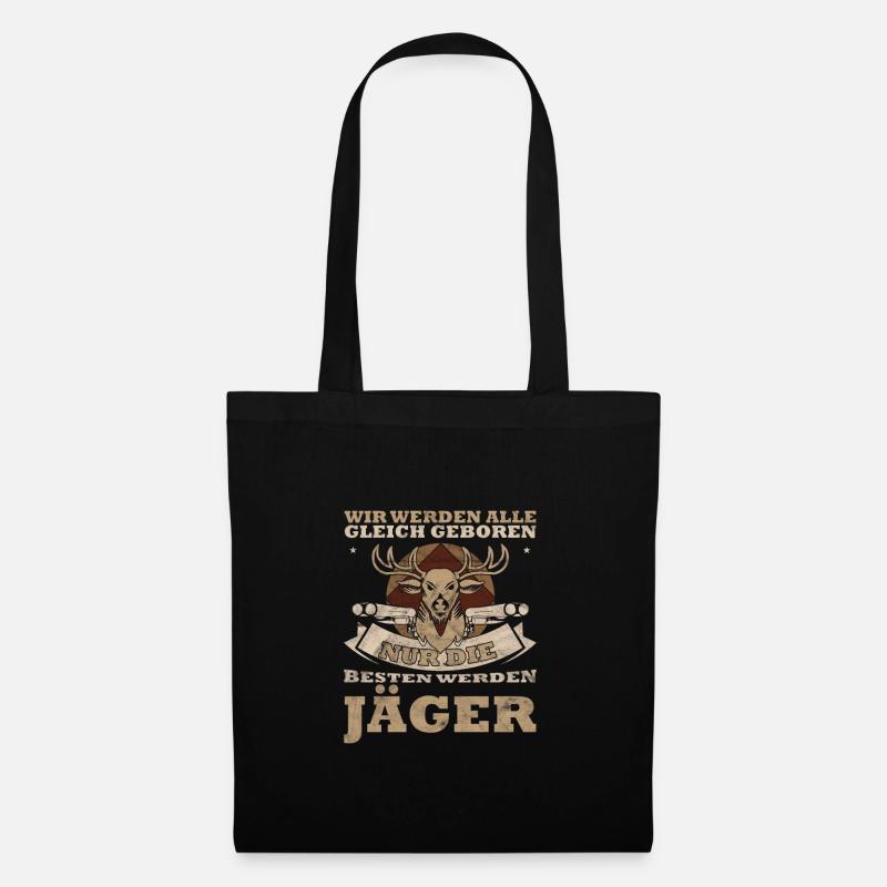 Jäger - Stoffbeutel - Schwarz