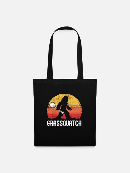 Bluegrass witzige Retro Vintage Geschenkidee - Stoffbeutel - Schwarz