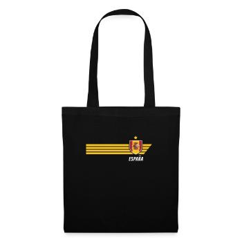Espagne La Furia Roja Patriotisme Fan de football - Sac en tissu - noir - Devant