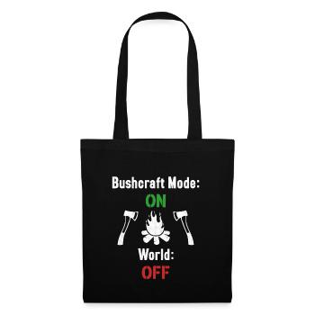 Bushcraft Fashion / Bushcraft - Tote Bag - black - Front