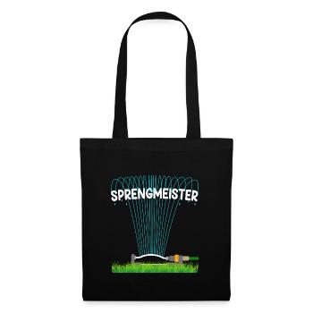 Sprengmeister Garten Schrebergärtner Hobbygärtner - Stoffbeutel - Schwarz - Vorne