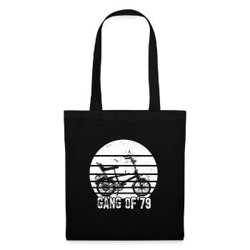 Bonanzarad Bonanza Bike Hipster Birthday 1979 - Tote Bag - black - Front