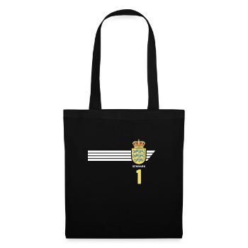 Denmark Football Danish Coat of Arms Flag Dynamite - Tote Bag - black - Front